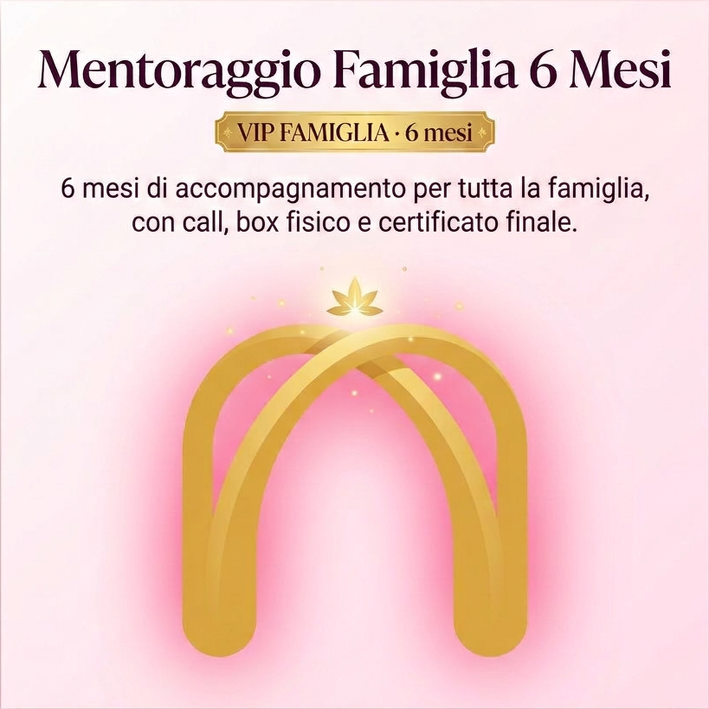 Mentoraggio Famiglia 6 Mesi